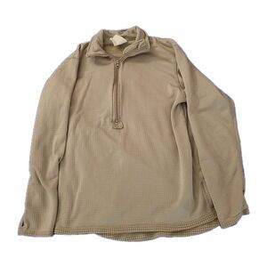 USGI Military Gen 3 Grid Fleece Waffle Top Thermal Shirt Mid-Weight Polartec M